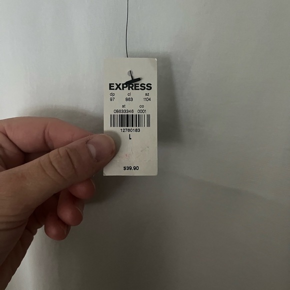 EXPRESS White Dress Tank - Picture 2 of 2